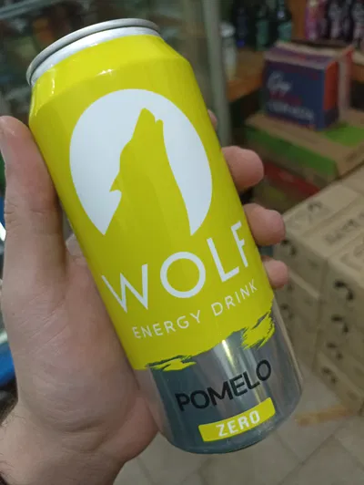 Energizante Wolf Energy Pomelo Sin Azúcar Lata 437ml 