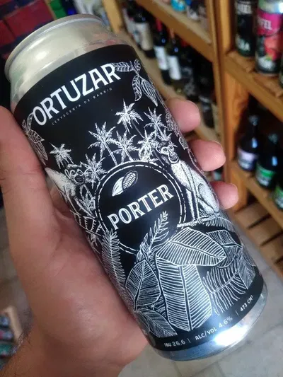 Cerveza Ortuzar Porter Lata 473ml