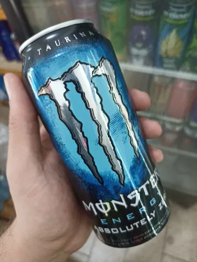 Energizante Monster Energy (Importado)Absolutely Zero Lata 437ml