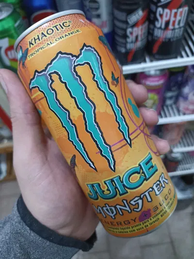 Energizante Monster Energy (Importado) Khaotic lata 437ml