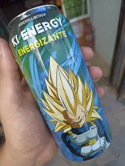 Energizante Ki Energy Vegeta SuperSaiyaJin 3 Lata 473ml