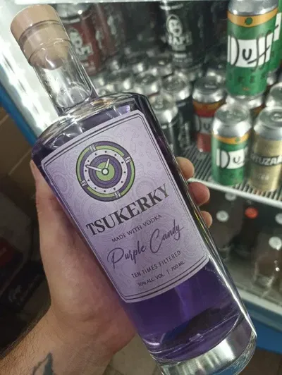 Vodka Tsukerky Purple Candy 700ml