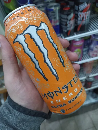 Energizante Monster Energy Ultra Sunrise Lata 437ml