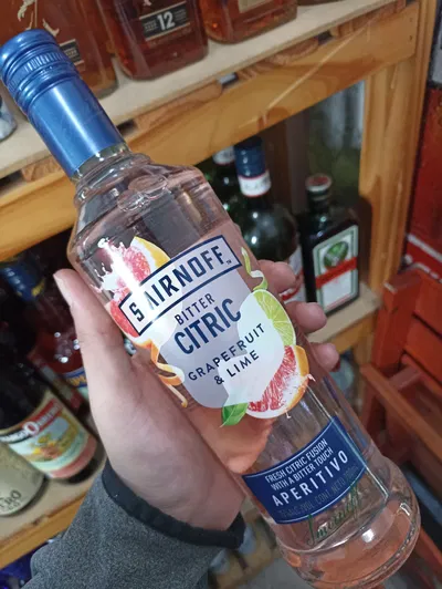 Vodka Smirnoff Citric (Grapefruit & Lime) 700ml