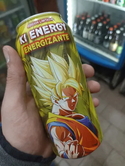 Energizante Ki Energy Goku Super SaiyaJin 1 Lata 473ml