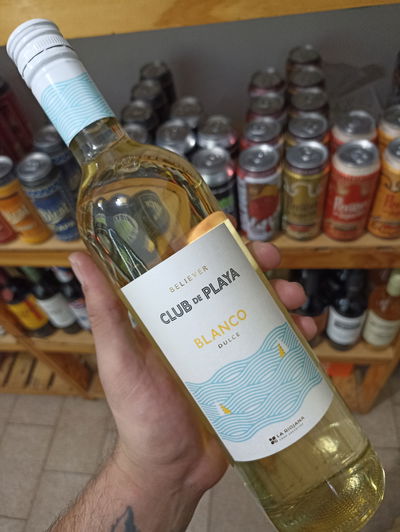 Vino Club de Playa Blanco Dulce 750ml.