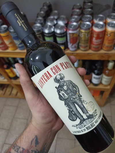Vino Linyera con Plata Malbec 750ml.