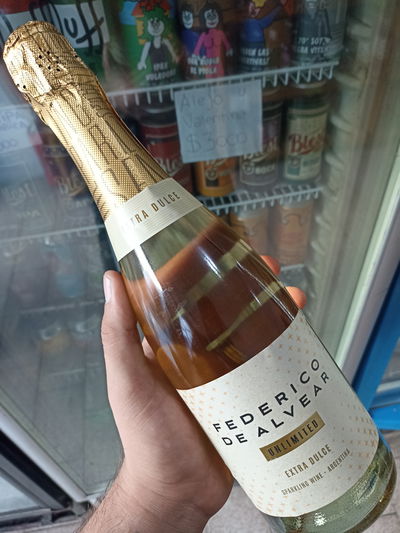 Vino Espumante Federico de Alvear Extra Dulce 750ml.