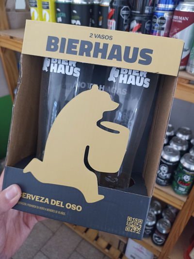 Gift pack cerveza Bierhaus (2 pintas)
