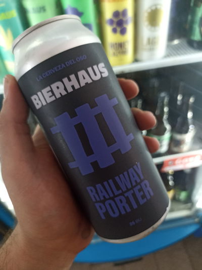 Cerveza Bierhaus Porter Railway Lata 473ml