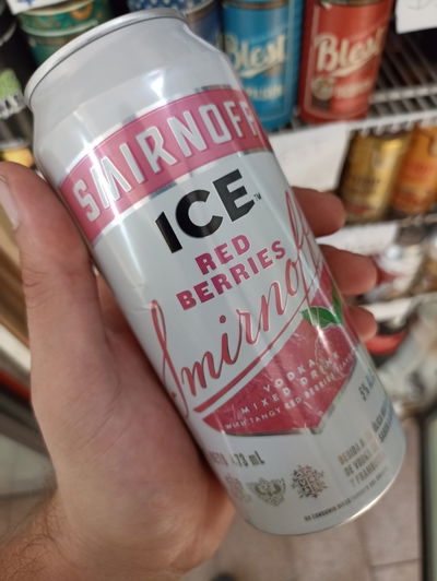 Vodka Smirnoff Red berries Lata 473ml