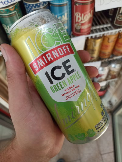 Vodka Smirnoff Green Apple Lata 473ml