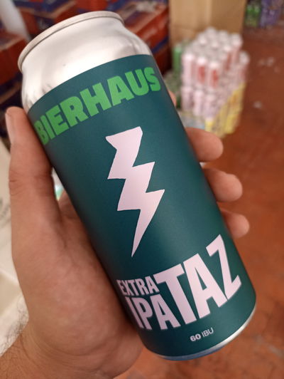Cerveza Bierhaus Taz Extra Ipa Lata 473ml