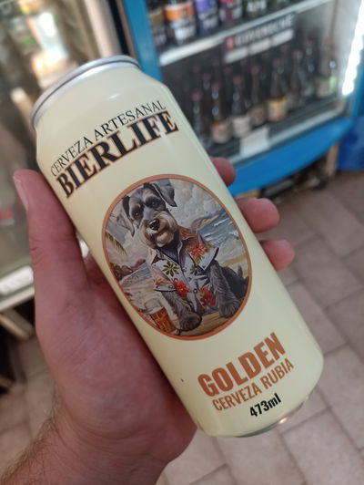 Cerveza Bierlife Golden Lata 473ml