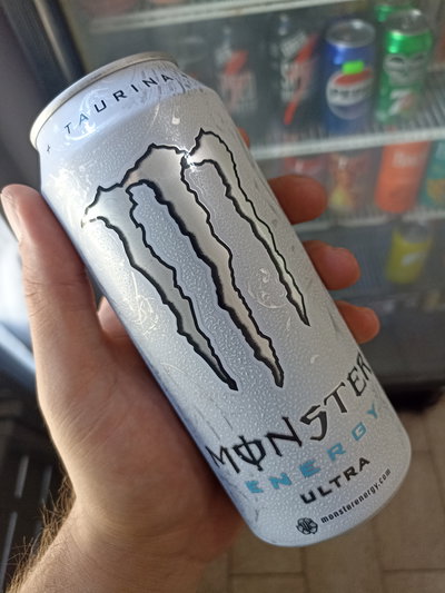 Energizante Monster Energy Ultra Sin Azúcar Lata 473ml