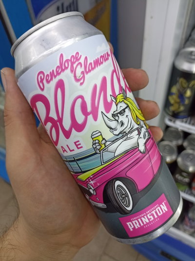Cerveza Prinston Penelope Glamour Blonde Ale Lata 473ml
