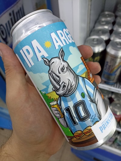 Cerveza Prinston Ipa Argenta Lata 473ml