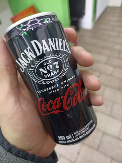 Aperitivo Jack Daniel's con Coca Cola (Importado) Lata 269ml