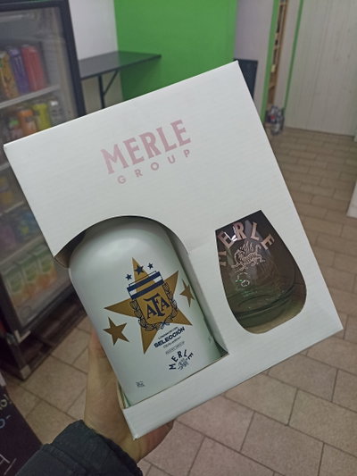 Gift pack gin Merle Selección (1 Gin + 1 Copa)