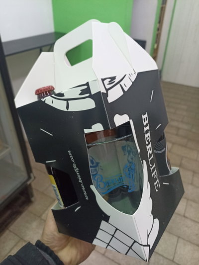 Gift pack cerveza Bierlife "Sacala a Bailar" (3 botellas + 1 Vaso)