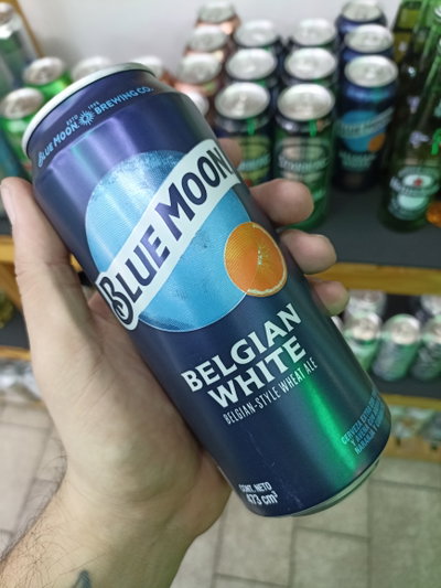 Cerveza Blue Moon Lata 473ml. 
