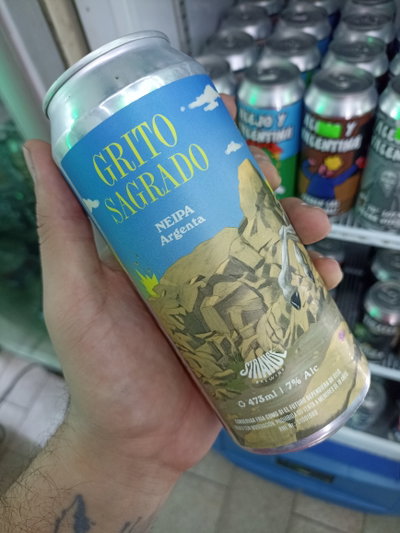 Cerveza Strange Grito Sagrado Neipa Lata 473ml