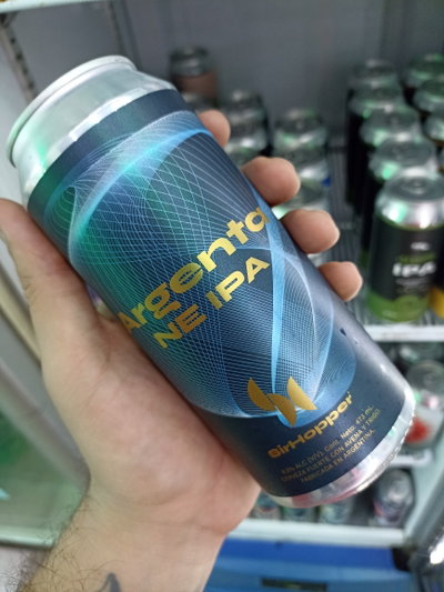 Cerveza Sir Hopper Argenta Neipa Lata 473ml