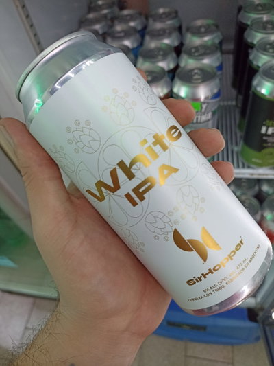 Cerveza Sir Hopper White Ipa Lata 473ml