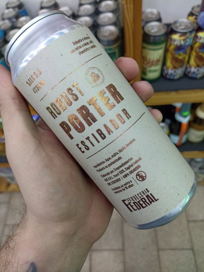 Cerveza Federal Estibador Porter Lata 473ml