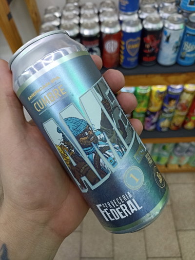 Cerveza Federal Cumbre American Ipa Lata 473ml