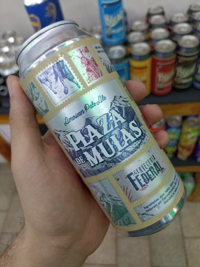 Cerveza Federal Plaza de Mulas Apa Lata 473ml