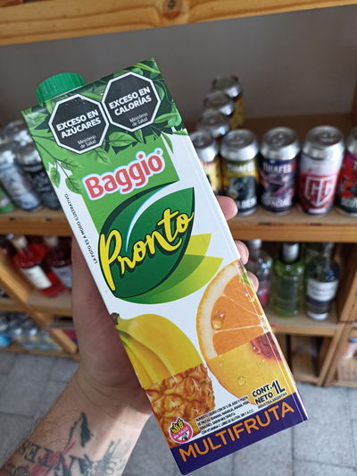 Baggio Jugo sabor Multifruta 1000ml.