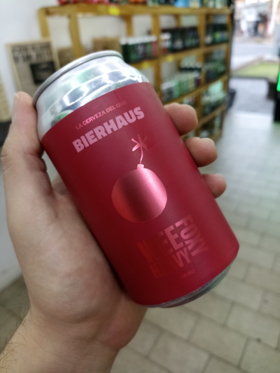 Cerveza Bierhaus Foxy Wee Heavy Lata 354ml
