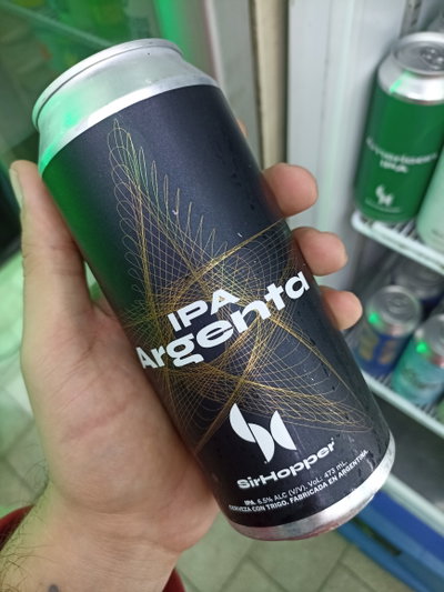 Cerveza Sir Hopper Ipa Argenta Lata 473ml