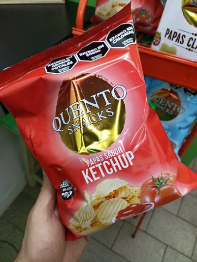 Papas Quento Ketchup 82mg