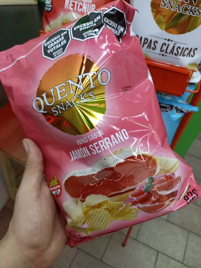 Papas Quento Jamon Serrano 82mg