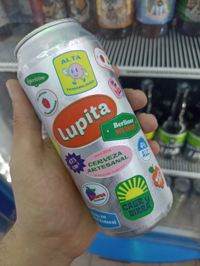 Cerveza Federal Lupita Berliner Weisse Lata 473ml
