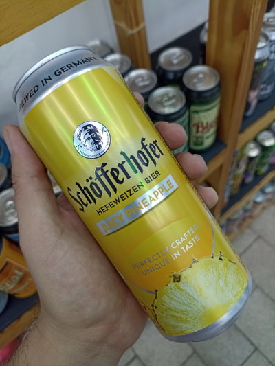 Cerveza Schofferhofer (Alemania) Juicy Pineapple Lata 500ml