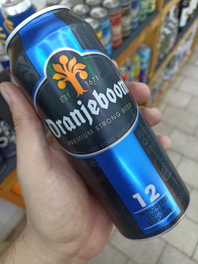Cerveza Oranjeboom (Países Bajos) Lager 12° Lata 500ml