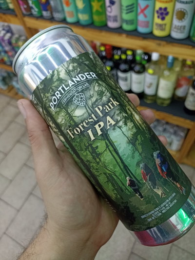 Cerveza Portlander Forest Park Ipa latón 710ml.