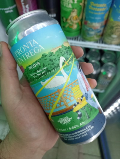 Cerveza Strange Pronta Entrega Neipa Lata 473ml