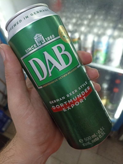 Sixpack cerveza DAB (Alemania) lata 500ml. A elección 