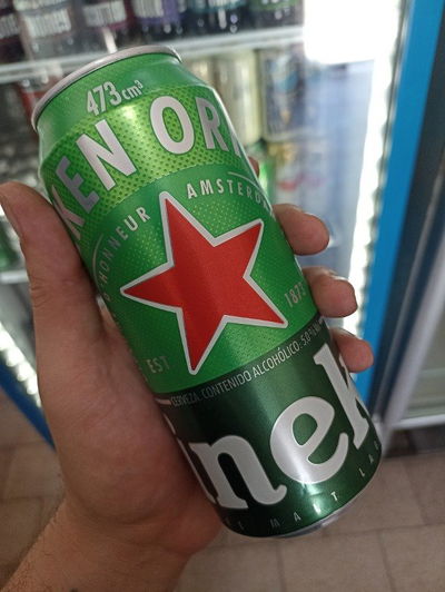 Sixpack cerveza Heineken lata 473ml.