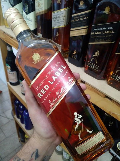 Whisky Johnnie Walker Red Label 1L