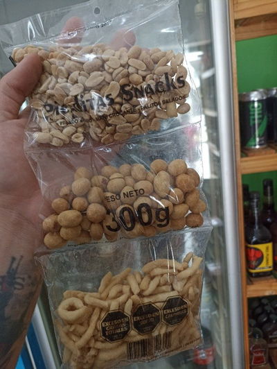 Picadita Snack 3 en 1 (Maní, Maní Japones y Palitos)