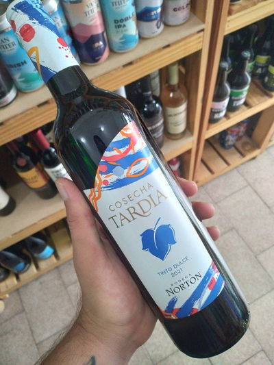 Vino Cosecha Tardía Tinto Dulce 750ml