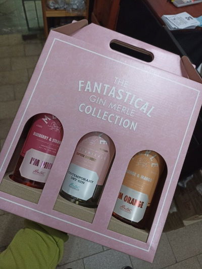 Gift pack gin Merle "Trío" (London Dry, Orange y Pink)