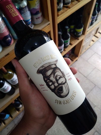 Vino Otro Loco Más Malbec 750ml.