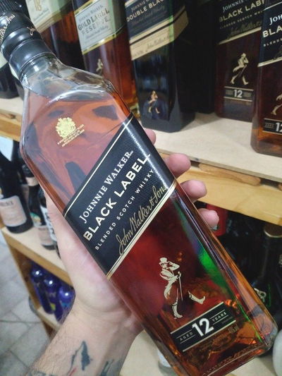 Whisky Johnnie Walker Black Label. A elección 