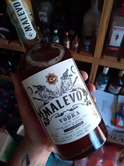 Vodka Malevo con Caramelo 750ml.